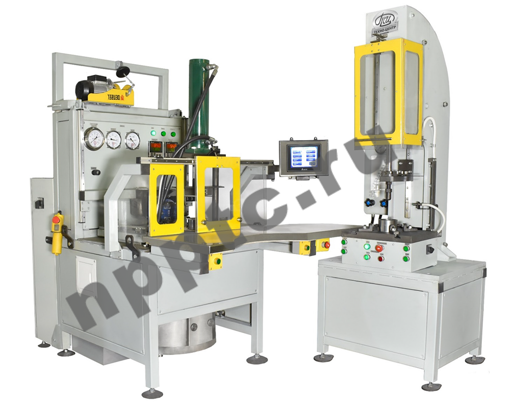 Литьевая пневмогидравлическая машина ЛМ-50 с модулем разборки литьевых форм