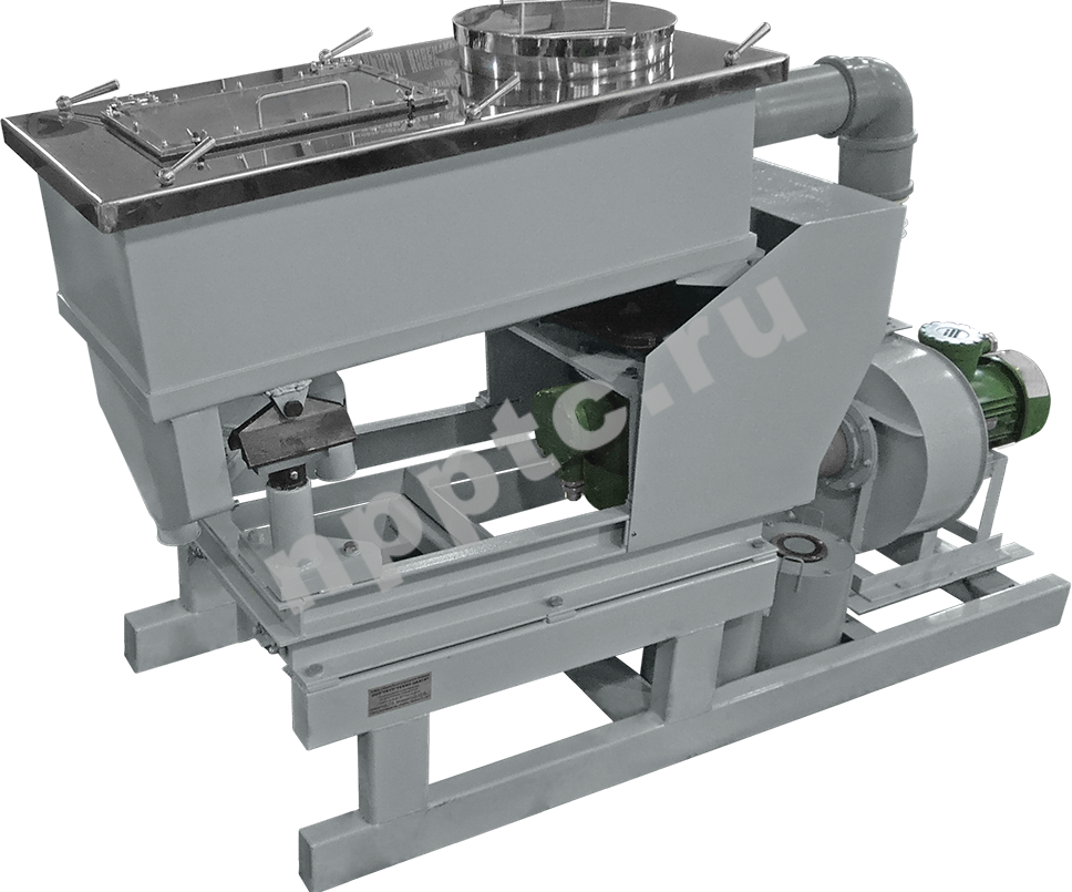 Высокоамплитудное вибросито с эллиптическим дебалансным типом колебаний. Имеет один привод на корпусе вибросита.