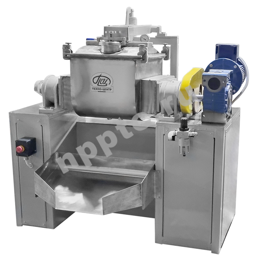 Смеситель СЛ-50-Z применяется для смешивания высокотеплопроводных материалов на базе синтетических полимерных связующих и теплопроводных дисперсных наполнителей