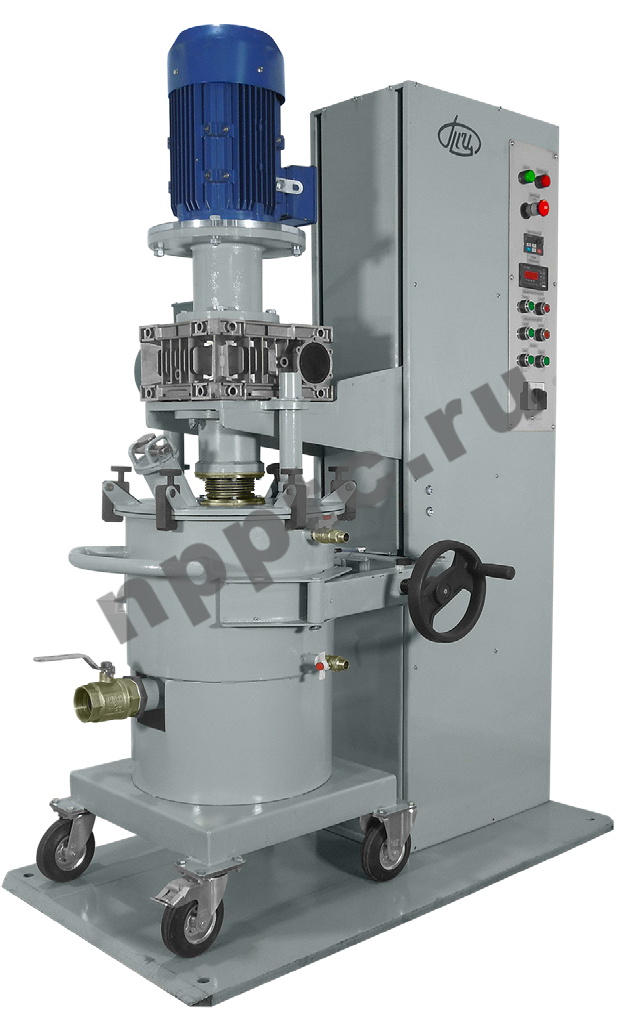 Смеситель-диспергатор СД-30 применяется для смешивания смолы с керамическим порошком.