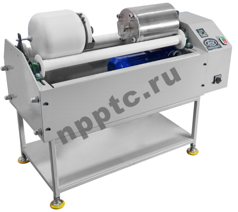 Мельница МВФ-1 (напольная) с фарфоровым 4 л и нержавеющим барабаном 5 л