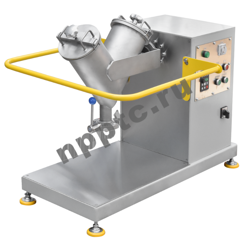 V-образный смеситель С2К-8 (объем рабочей камеры 8 литров).