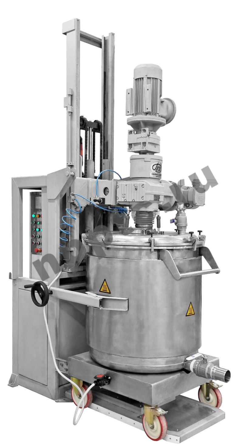 Смеситель СД-500 с нагревом и вакуумированием смесительной емкости.