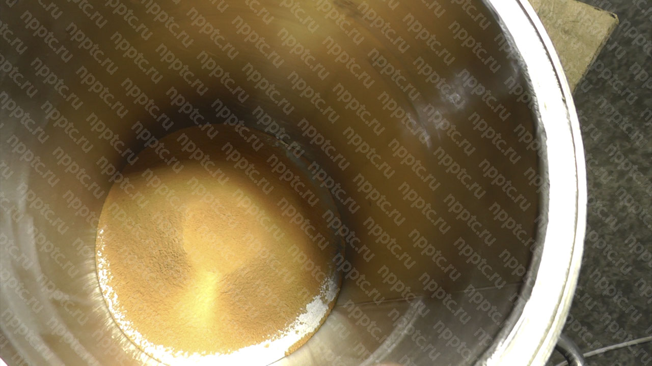 Эксперимент по грануляции пьезокерамической шихты 