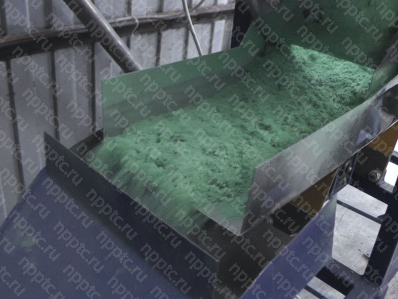 Эксперимент по размолу паронита