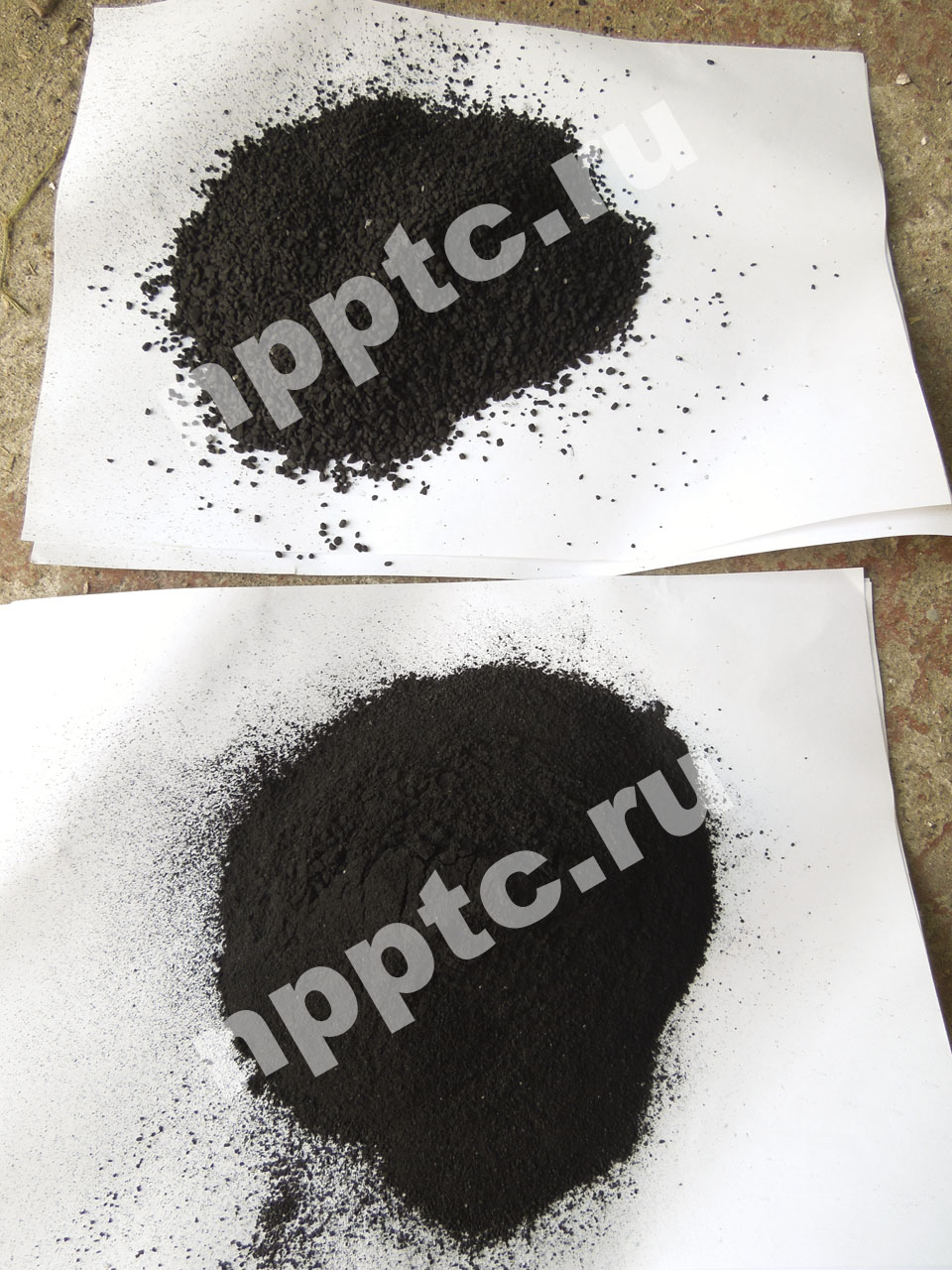 Размол шунгита