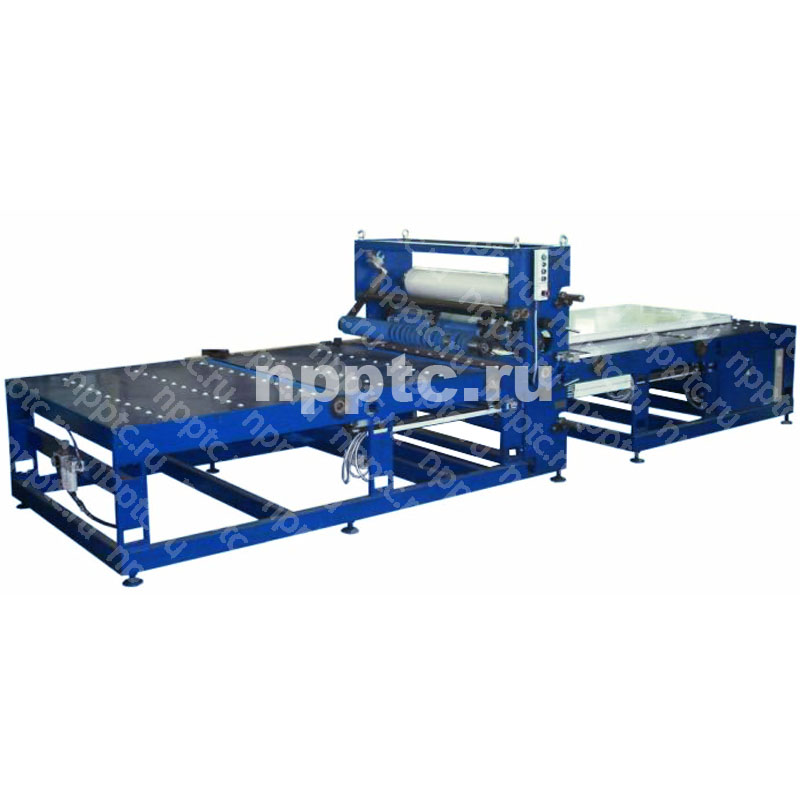 Линия упаковки плоских изделий в пленку