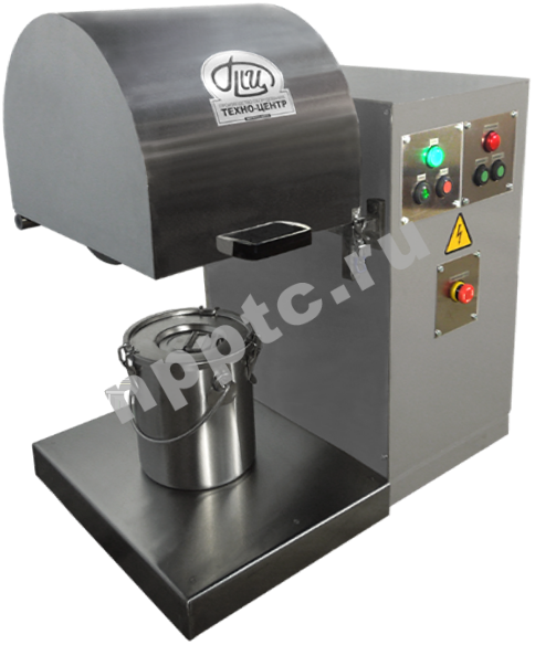 Лабораторная шаровая мельница МШБ-20 с защитным кожухом