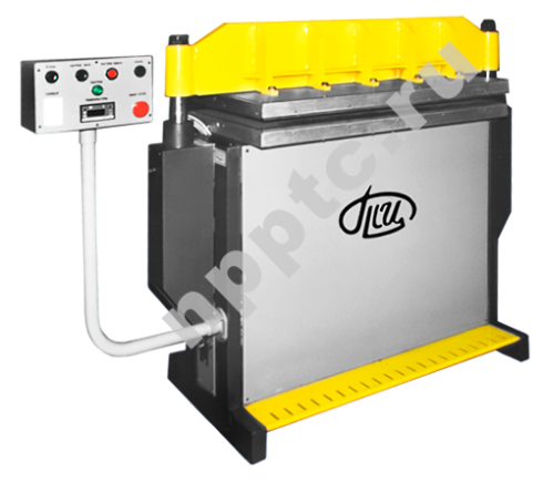 Фото - двухколонный пресс с термоплитами